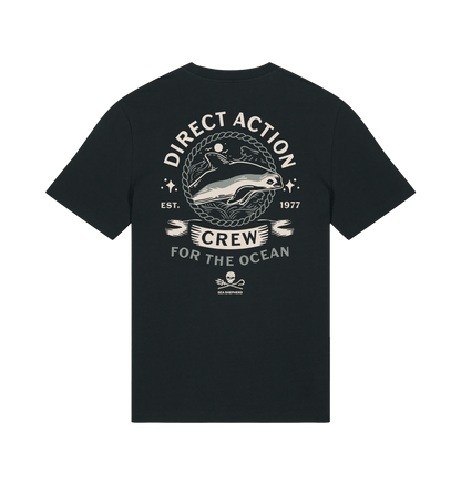 Black Printed T-shirt Back