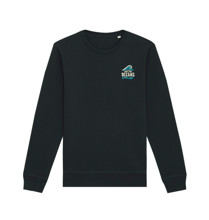 Black Printed Sweater