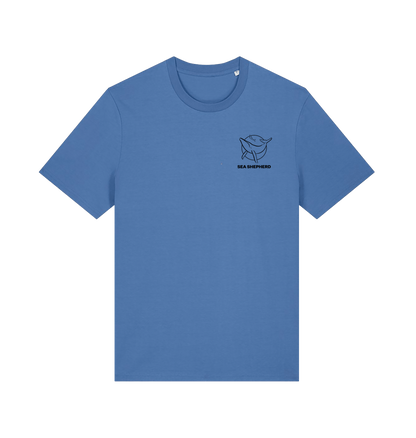 Bright Blue Printed T-shirt