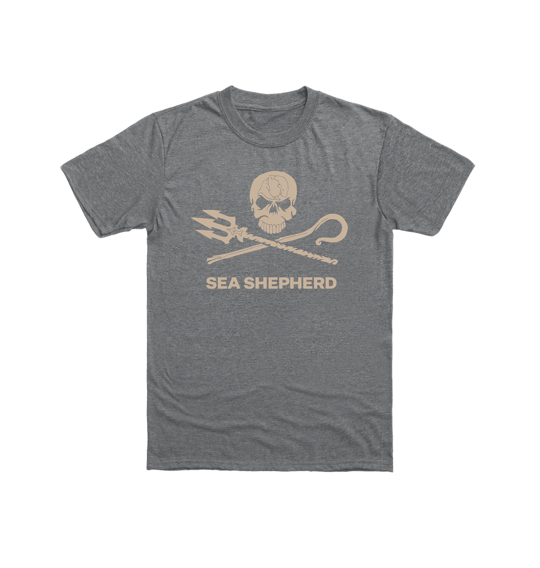 Graphite Heather Printed T-shirt Front