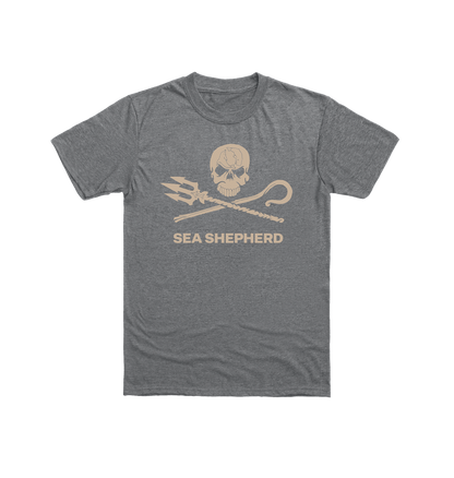 Graphite Heather Printed T-shirt Front