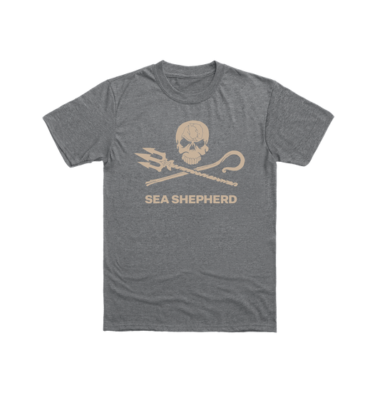 Graphite Heather Printed T-shirt Front