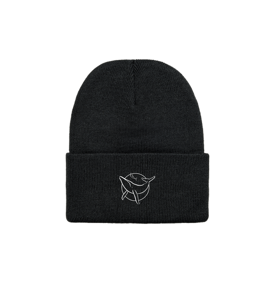 Black Beanie Front