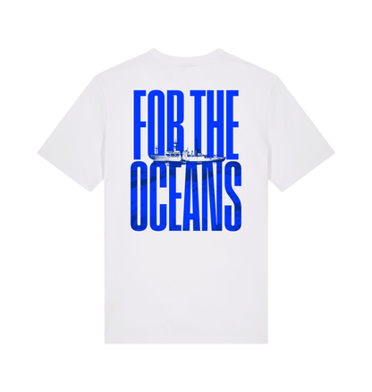White Printed T-shirt Back