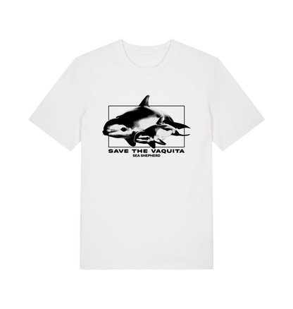 White Printed T-shirt Front