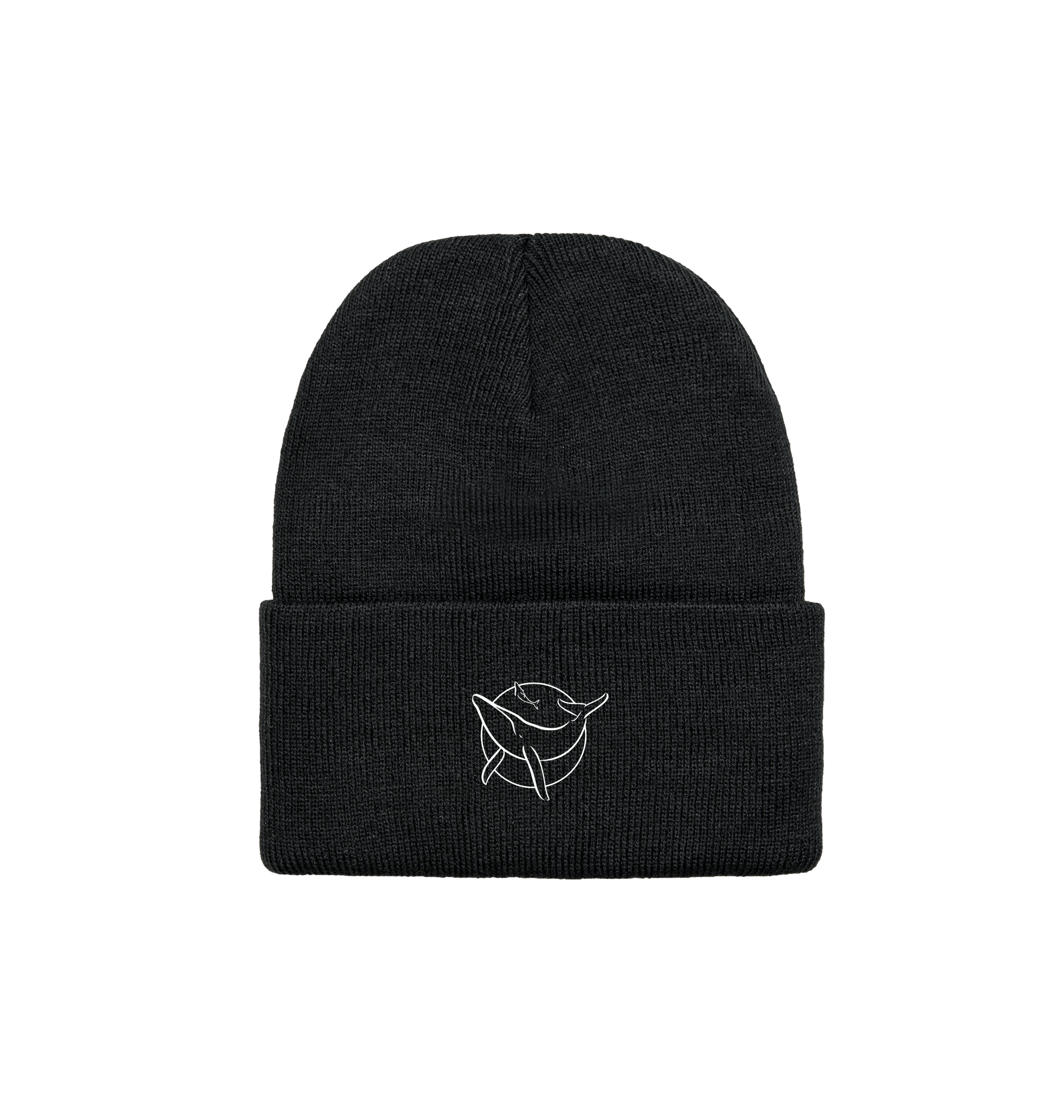 Black Beanie Front