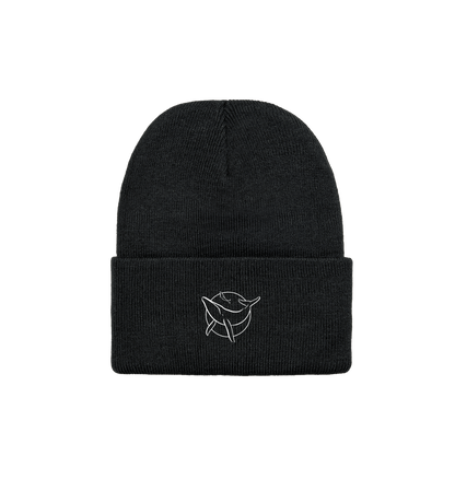 Black Beanie Front
