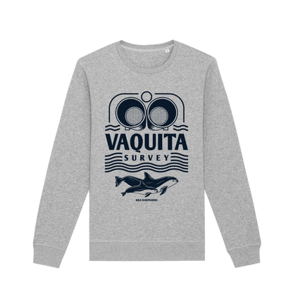 Heather Grey Printed Sweater