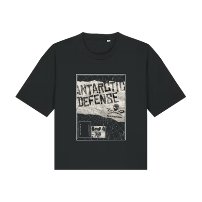 Black Printed T-shirt Front