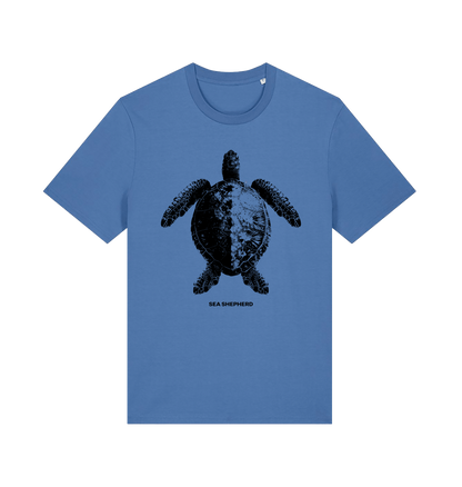 Bright Blue Printed T-shirt