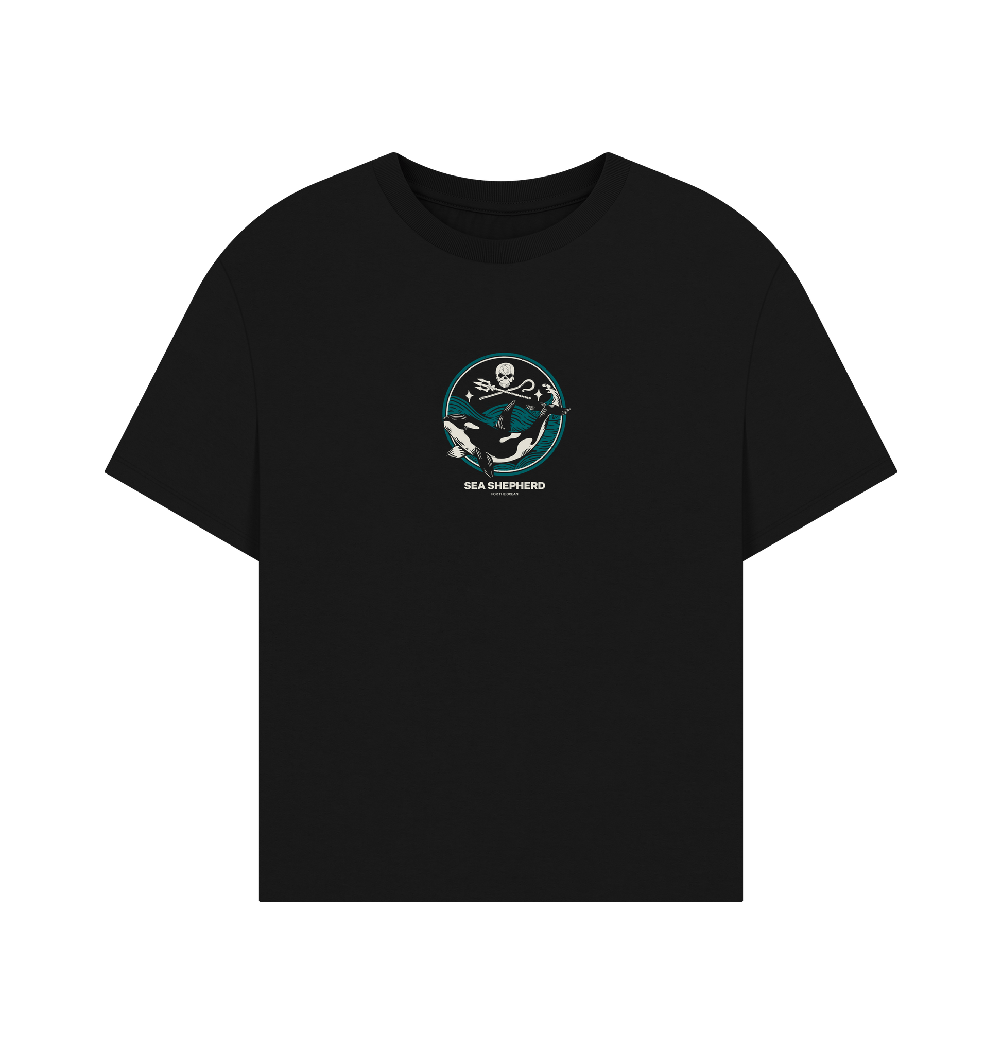 Black Printed T-shirt