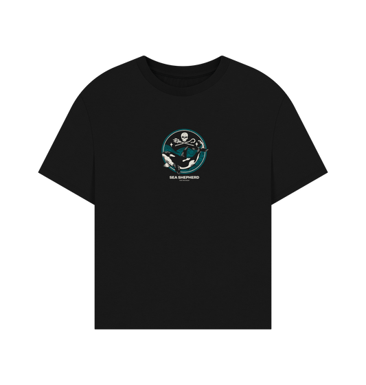 Black Printed T-shirt