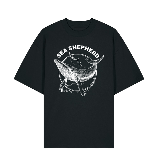 Black Printed T-shirt Front