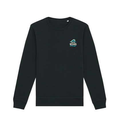 Black Printed Sweater