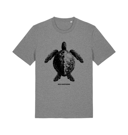 Mid Heather Grey Printed T-shirt