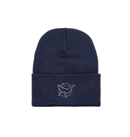 French Navy Beanie Front
