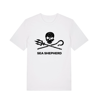 White Printed T-shirt Front