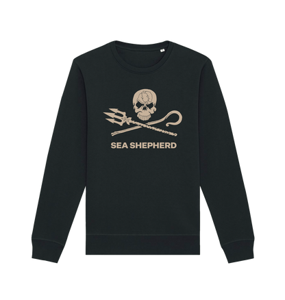 Black Printed Sweater