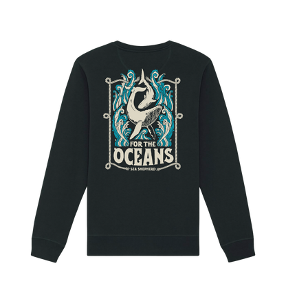 Black Printed Sweater