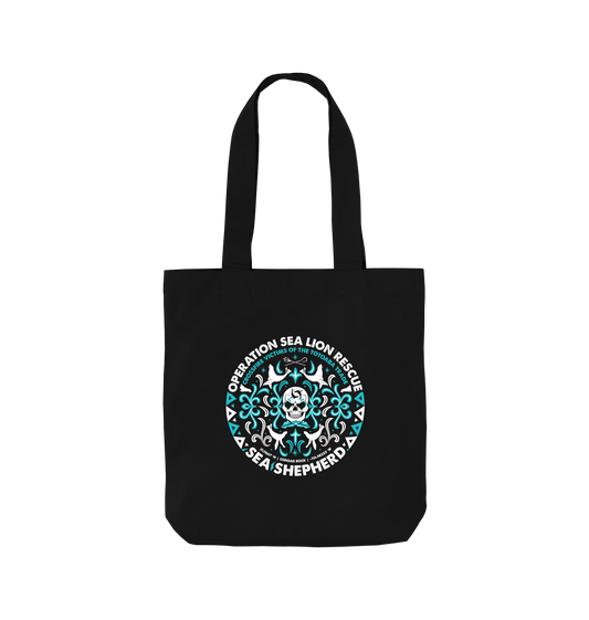 Black Printed Bag
