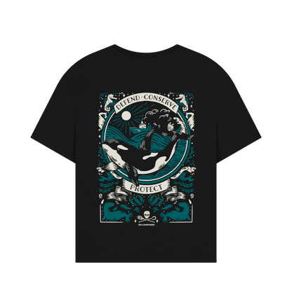 Black Printed T-shirt