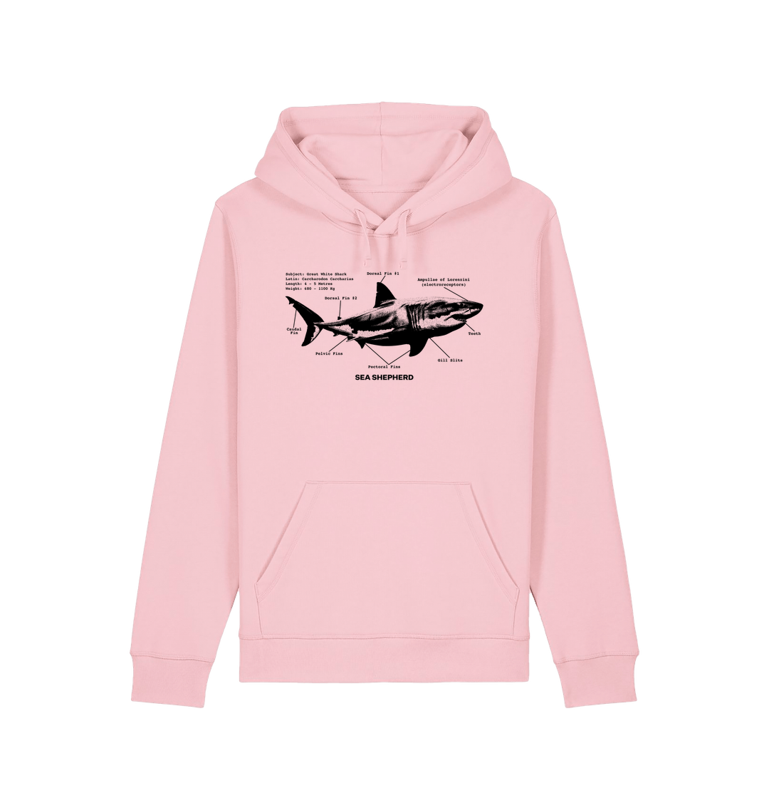 Cotton Pink Printed Hoody