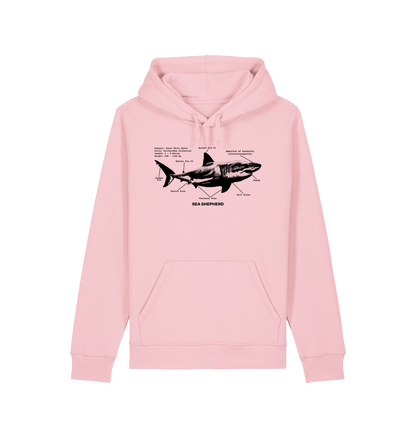 Cotton Pink Printed Hoody