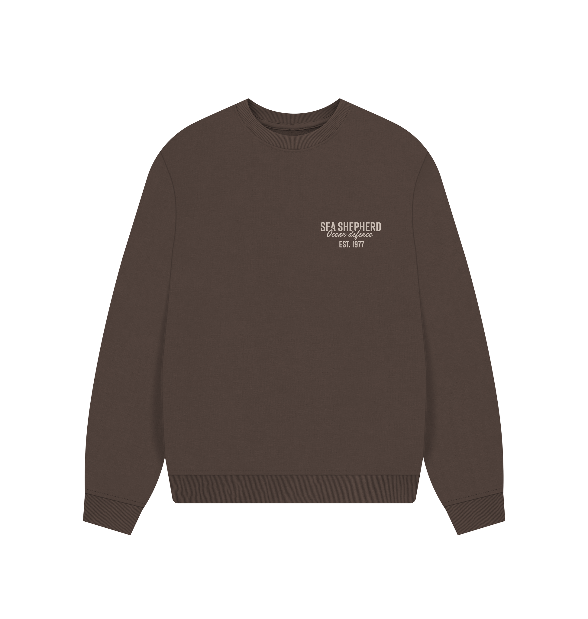 Chocolate Printed Sweater