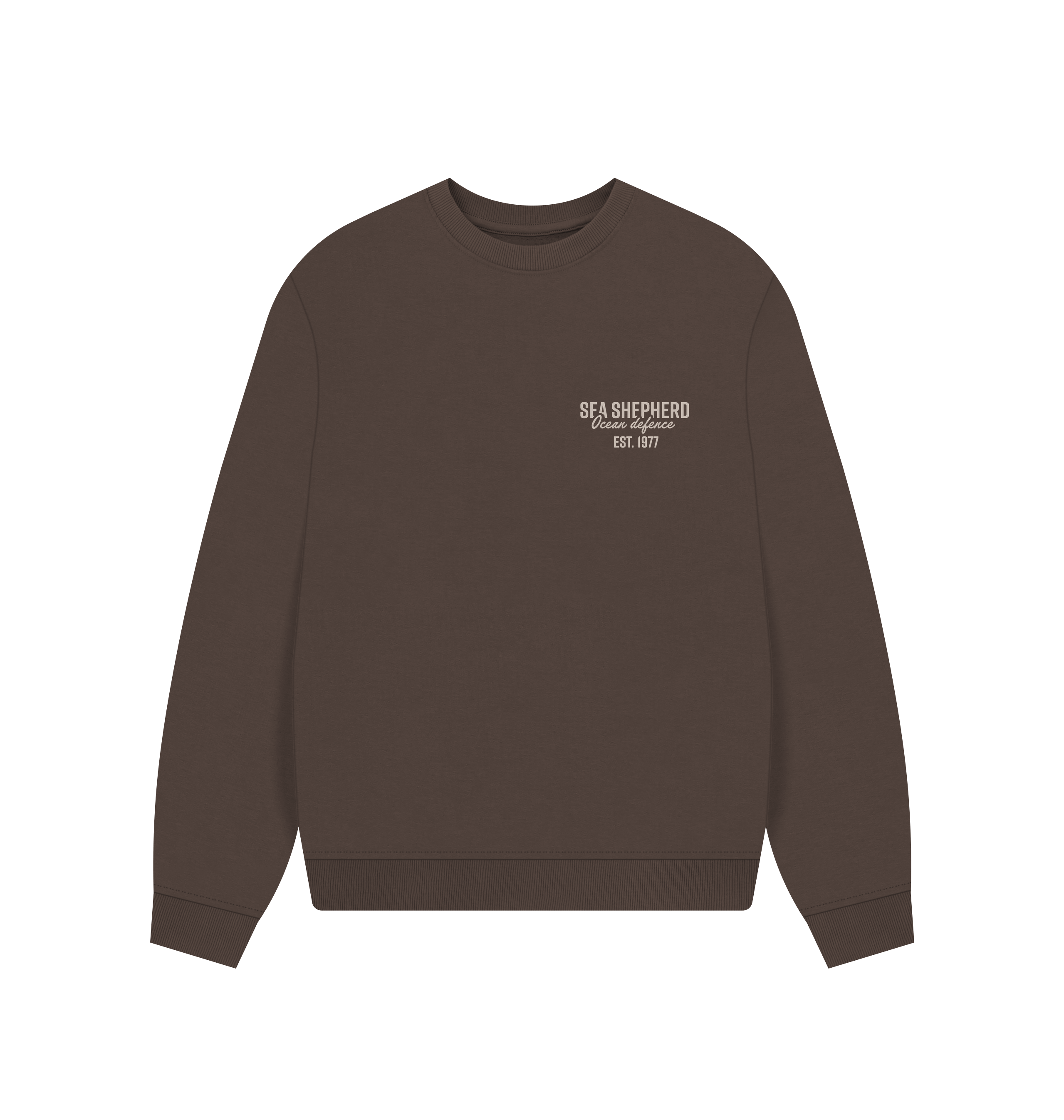 Chocolate Printed Sweater
