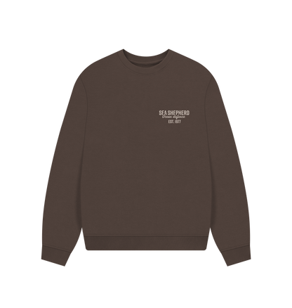 Chocolate Printed Sweater