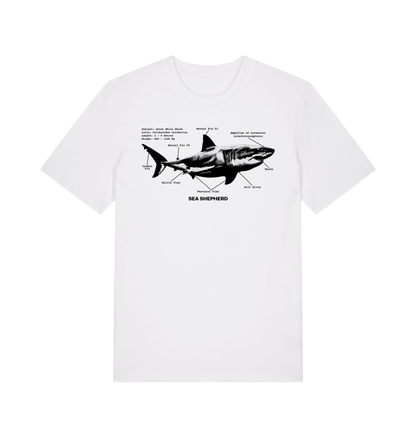 White Printed T-shirt Front