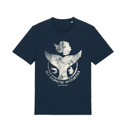 French Navy Printed T-shirt
