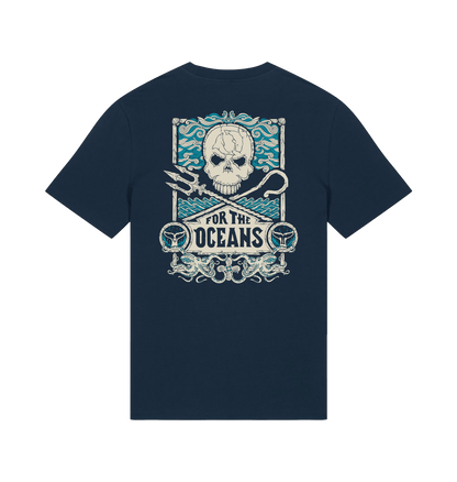French Navy Printed T-shirt
