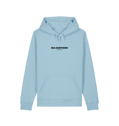 Sky Blue Printed Hoody