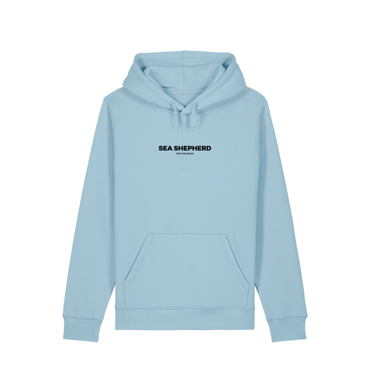 Sky Blue Printed Hoody