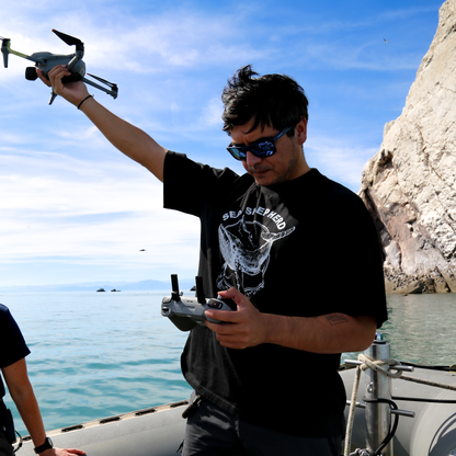 Whale Logo Oversized T-shirt