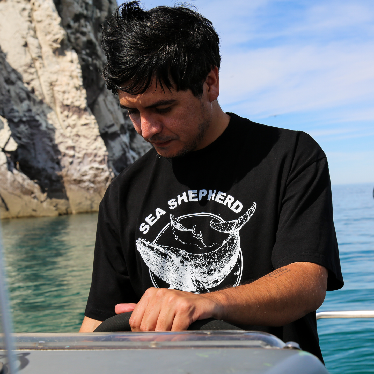 Whale Logo Oversized T-shirt