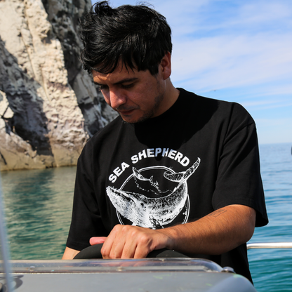 Whale Logo Oversized T-shirt