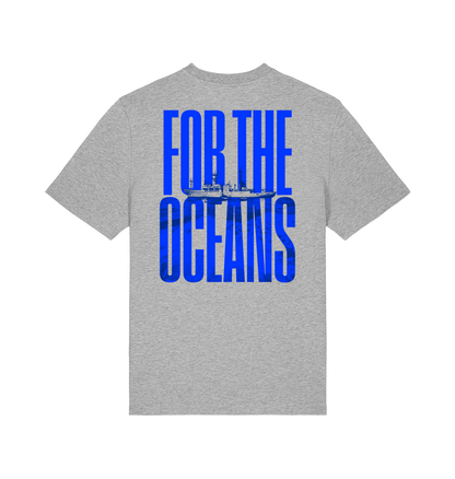 Heather Grey Printed T-shirt Back