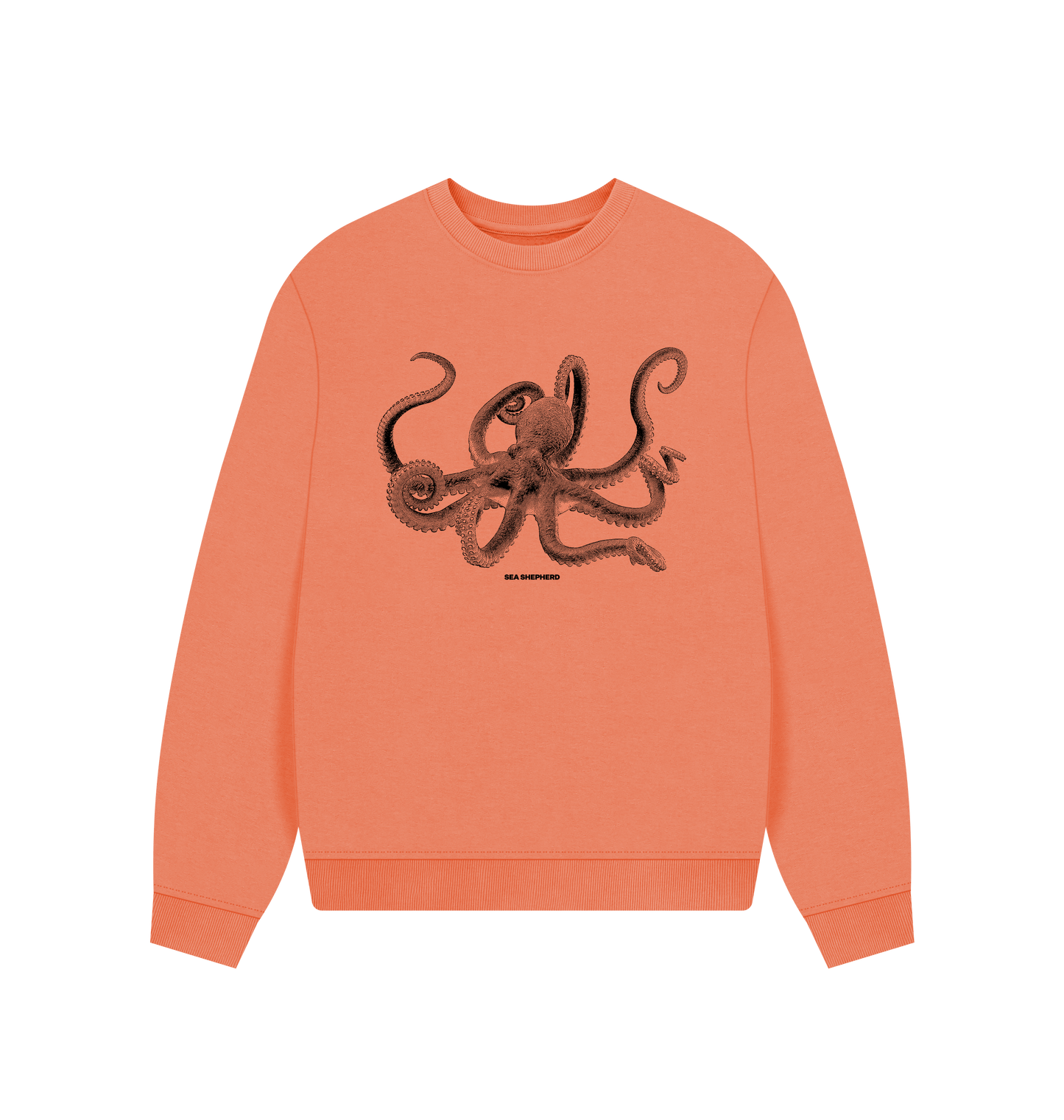 Apricot Printed Sweater
