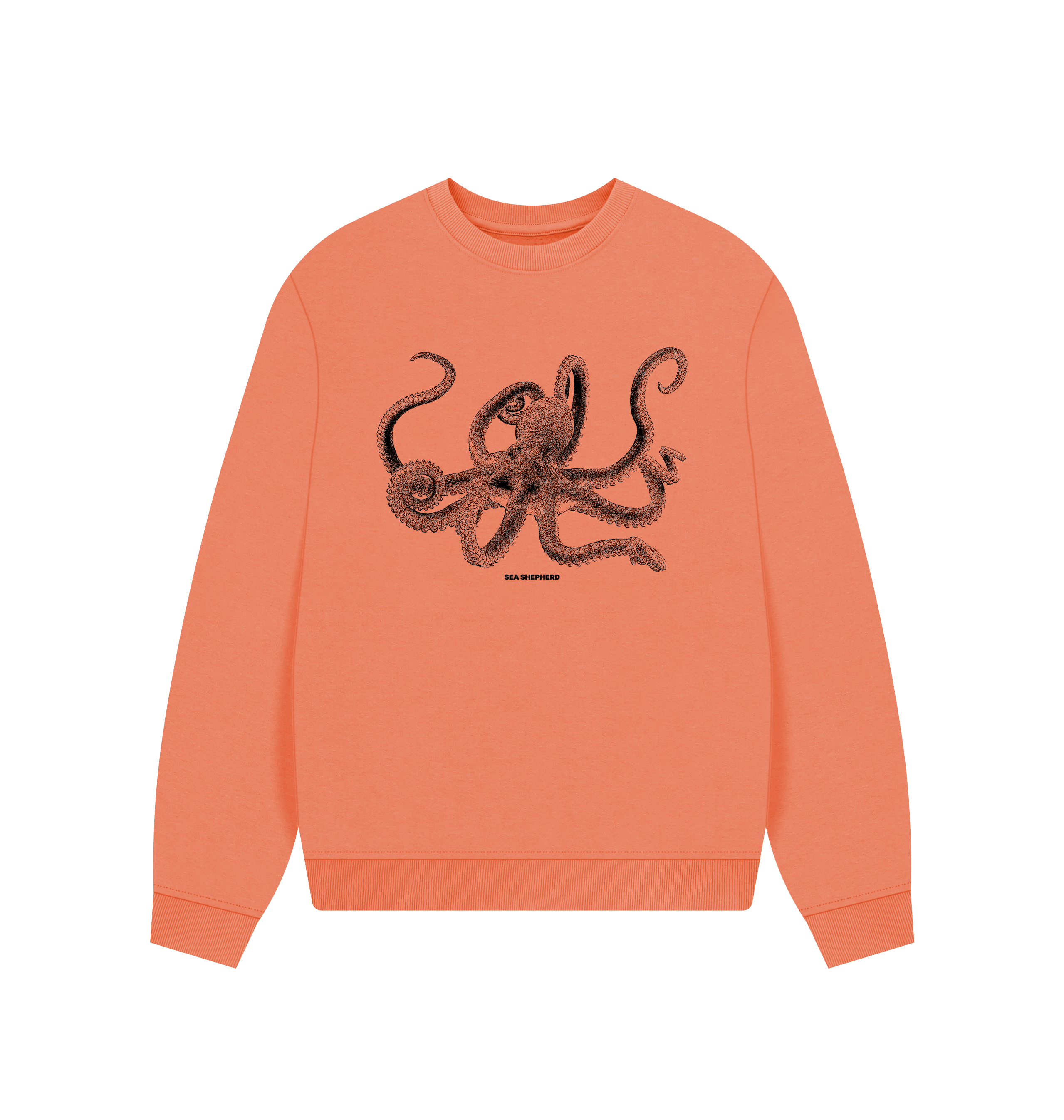 Apricot Printed Sweater