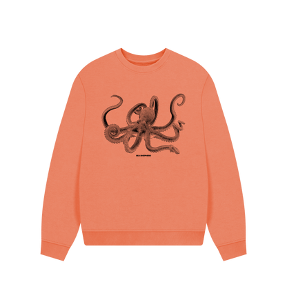 Apricot Printed Sweater