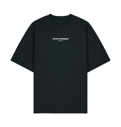 Black Printed T-shirt Front
