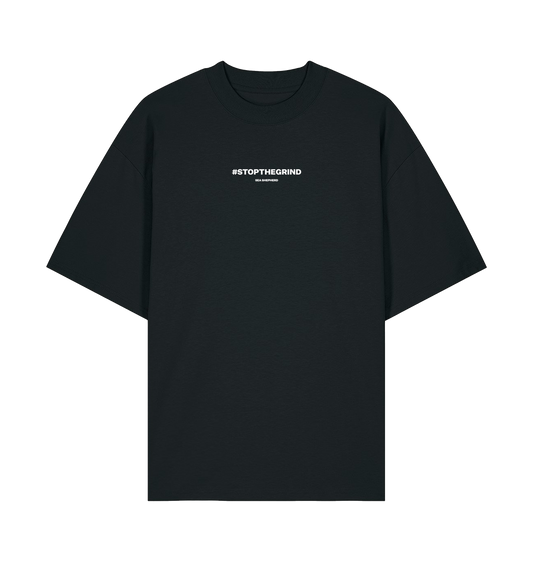 Black Printed T-shirt Front