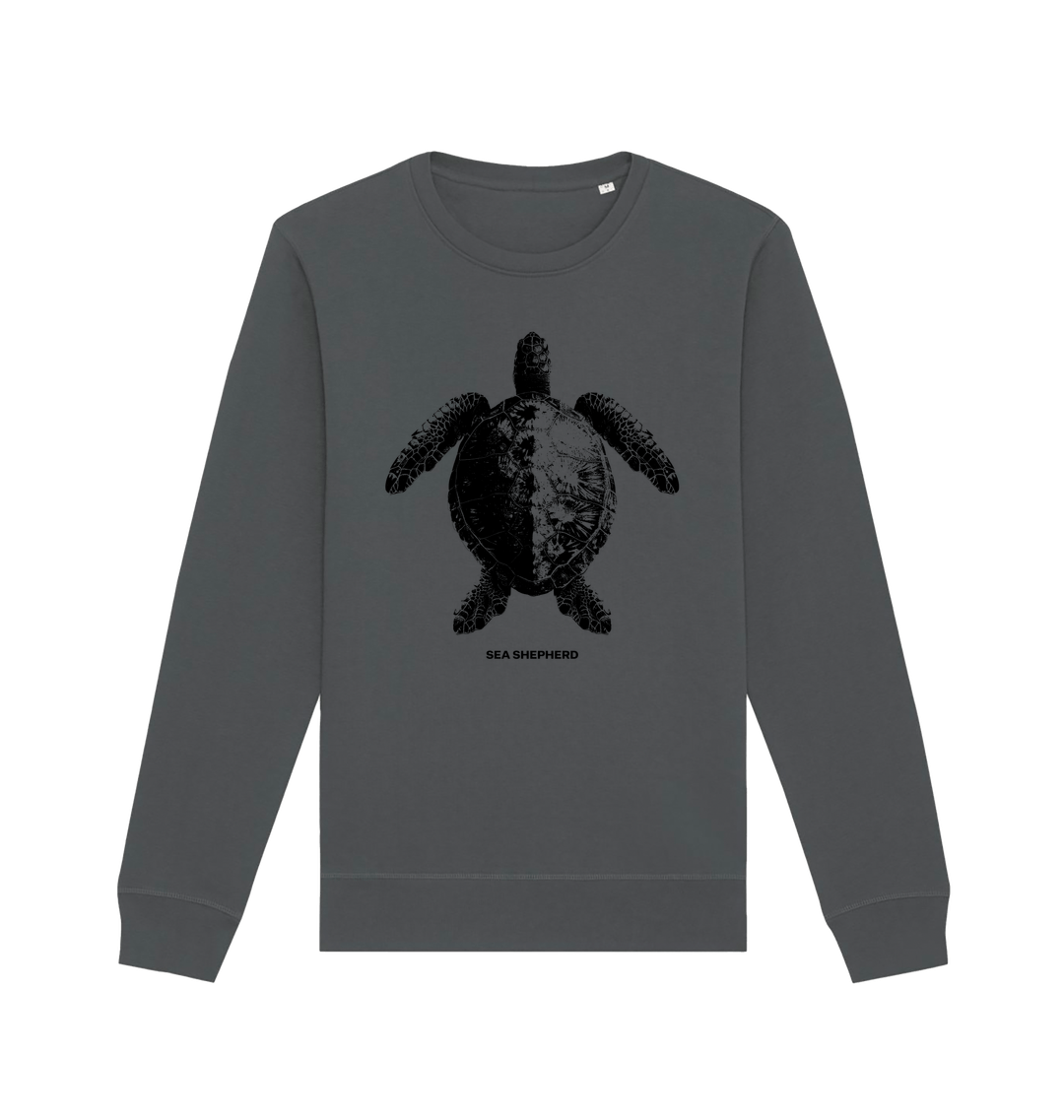 Anthracite Printed Sweater