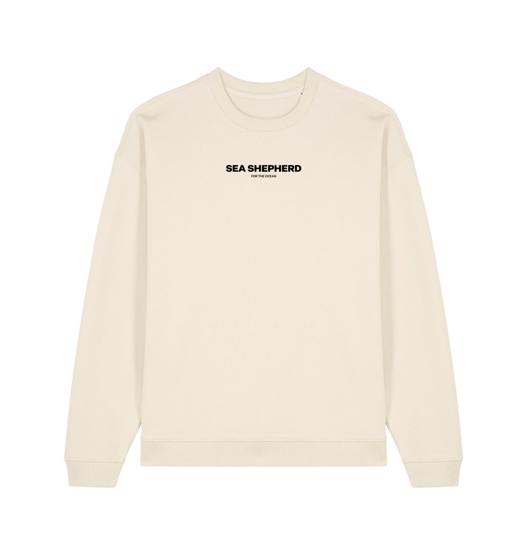 Natural Raw Printed Sweater Front