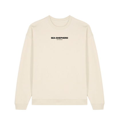 Natural Raw Printed Sweater Front