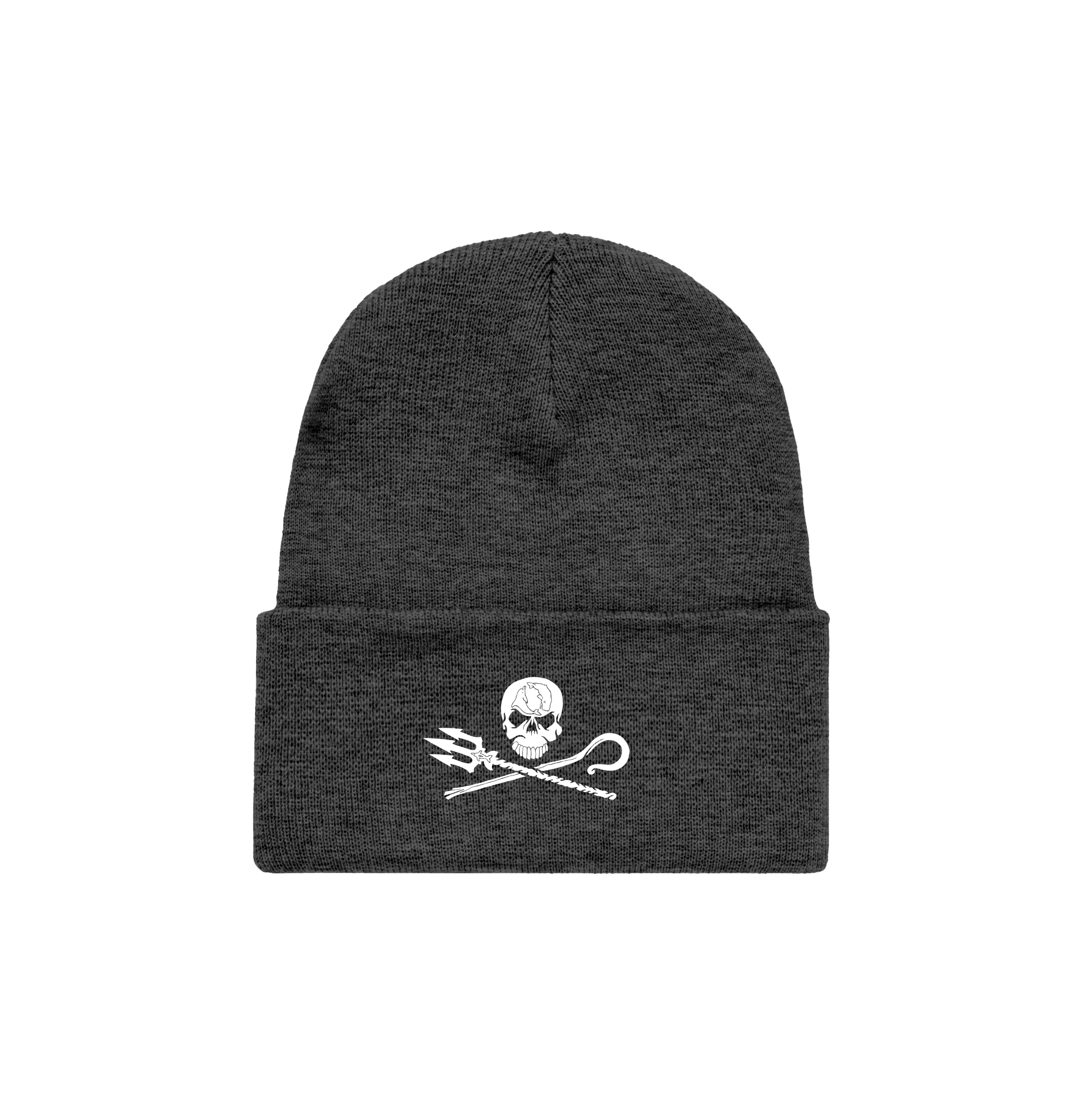 Charcoal Beanie Front