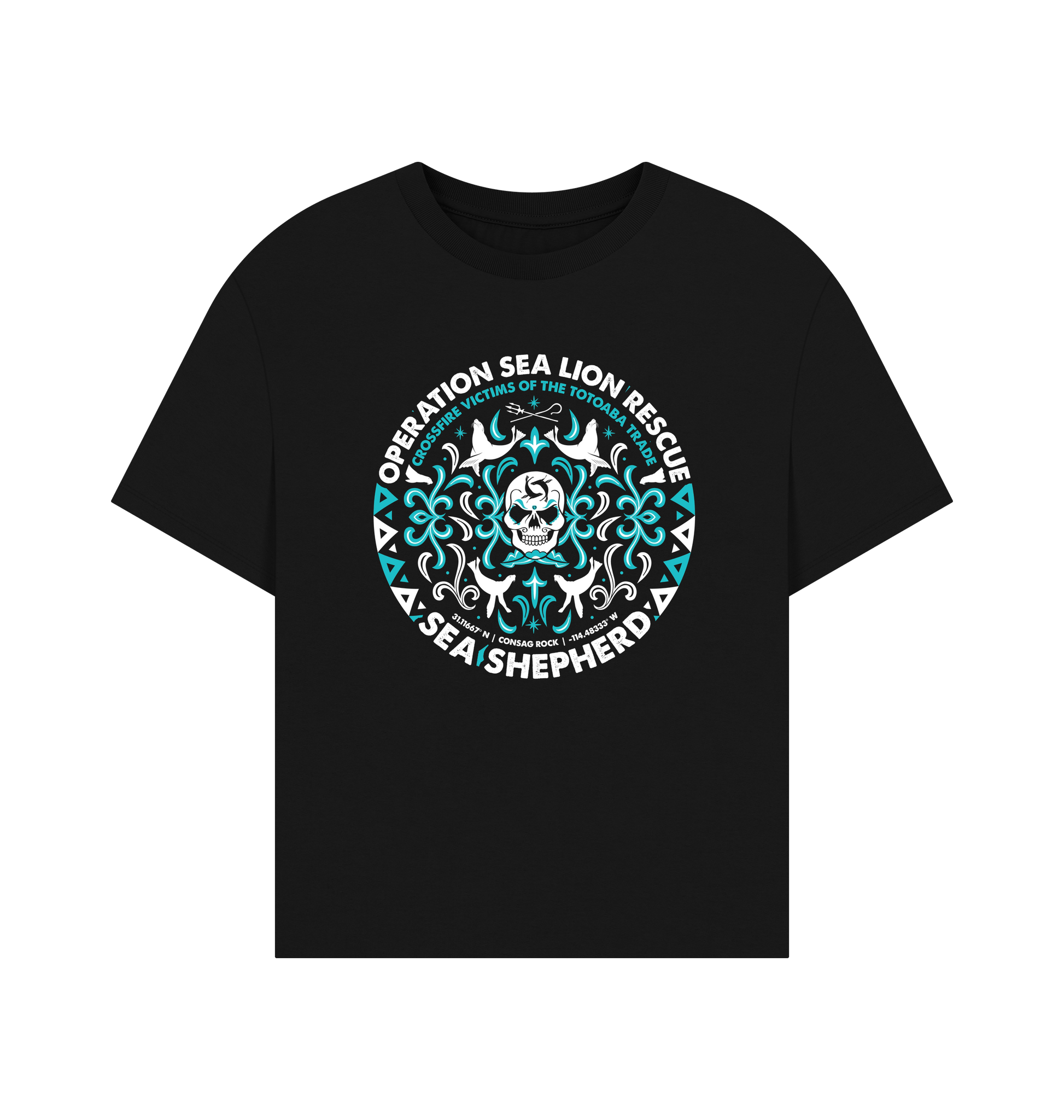 Black Printed T-shirt