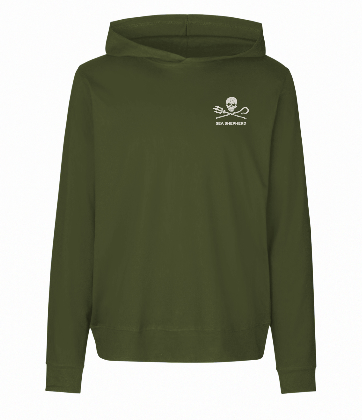 Green Zip hoody